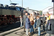 Auf dem Bahngelände