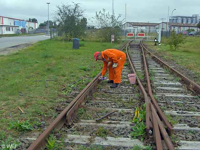 Weichenarbeiten