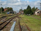 Blick auf den Bahnhof