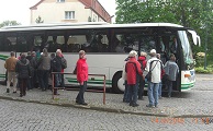 Busshuttle zum Schloß