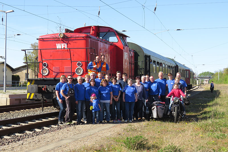 Gruppenbild in Schwaan