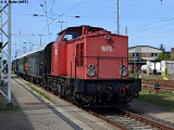 Sonderzug bereit zur Rückfahrt in Wismar