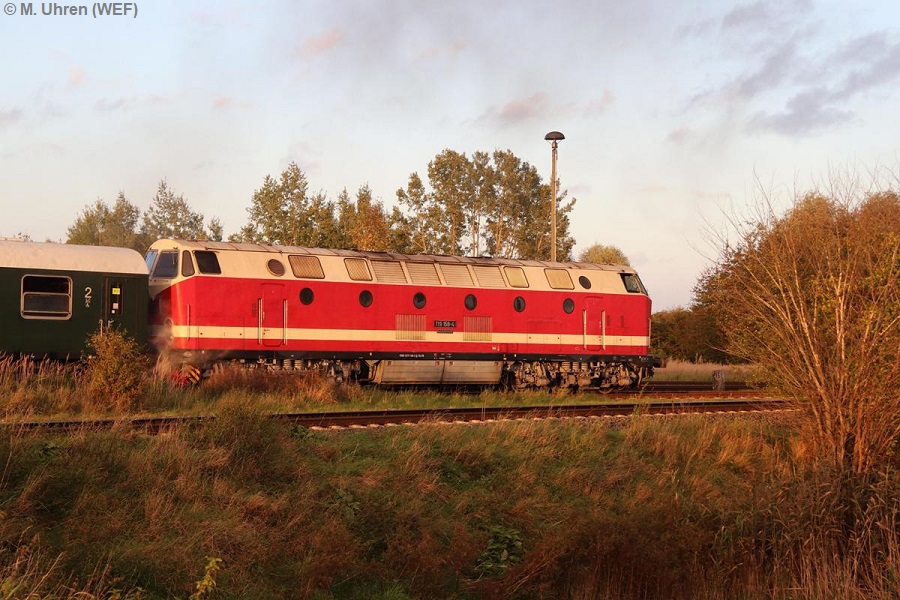 Sonderfahrt Berlin-Möllenhagen mit 52 8177 und 119 158