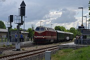 Kreuzungs-/Überholungshalt in Stavenhagen