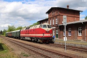 Sonderzug in Krakow am See