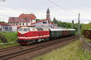 Sonderzug in Waren (Müritz)