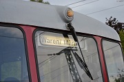 Zugzielanzeige im Triebwagen
