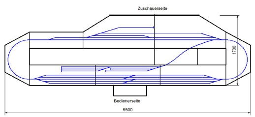 Grundriss Bahnhof Möllenhagen